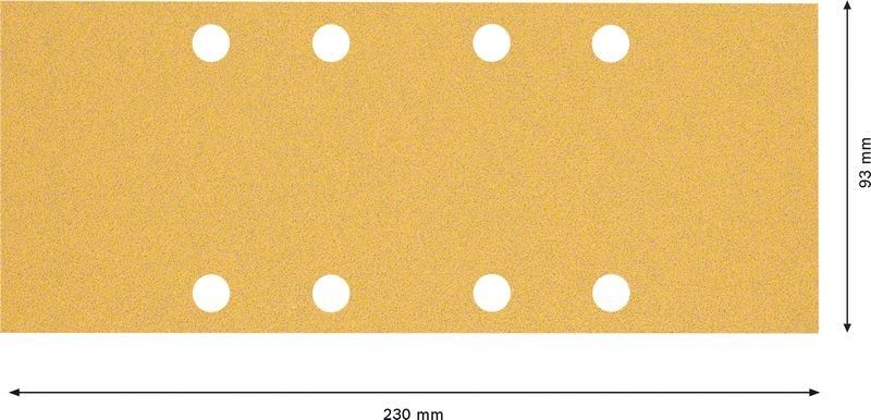 C470 Schleifpapier 2608900835