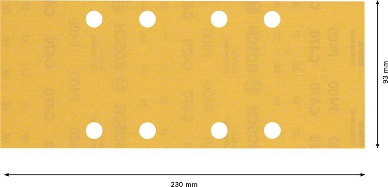 C470 Schleifpapier 2608900839
