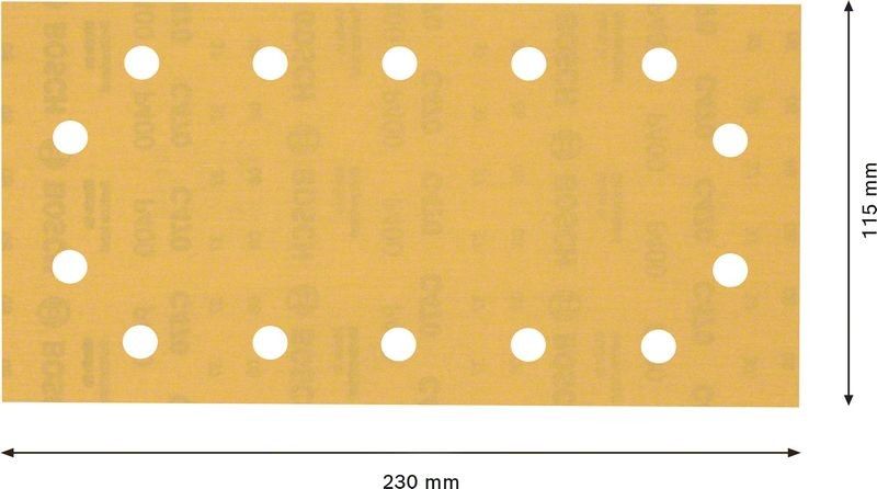 C470 Schleifpapier 2608900950