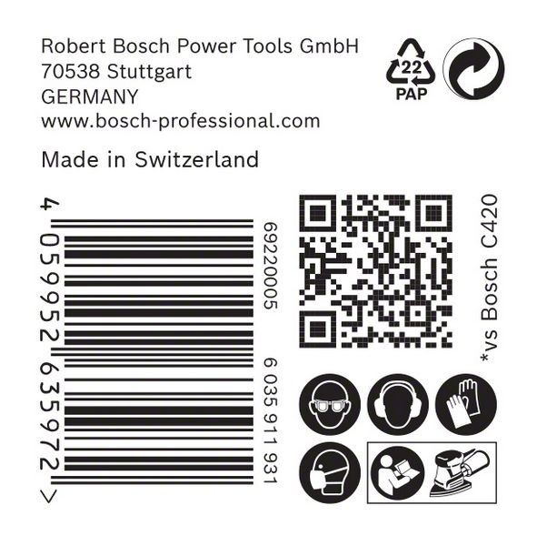 EXPERT C470 Schleifpapier 2608901647