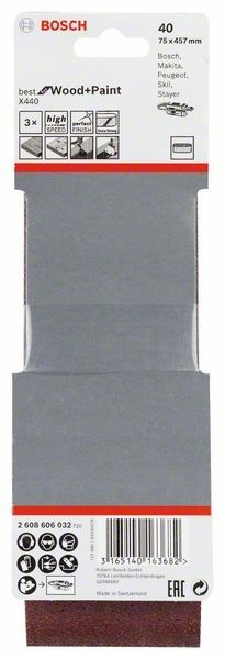 Schleifband-Set X440 2608606032