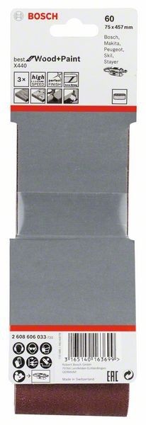 Schleifband-Set X440 2608606033