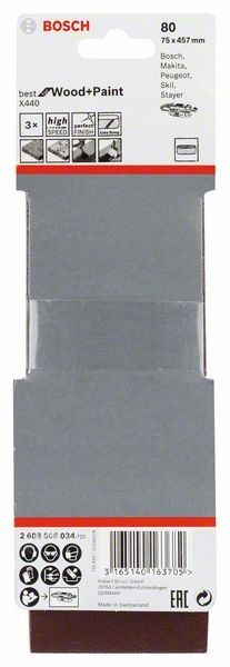 Schleifband-Set X440 2608606034