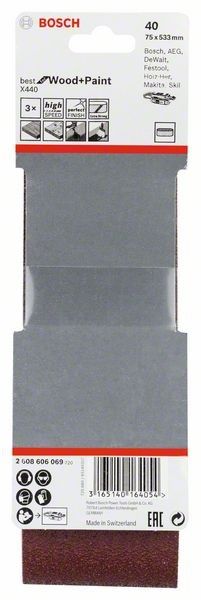 Schleifband-Set X440 2608606069