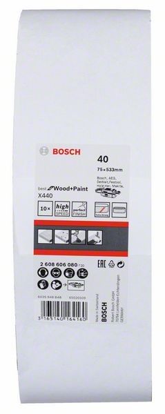 Schleifband-Set X440 2608606080