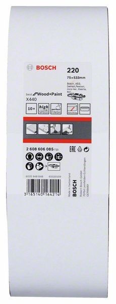 Schleifband-Set X440 2608606085