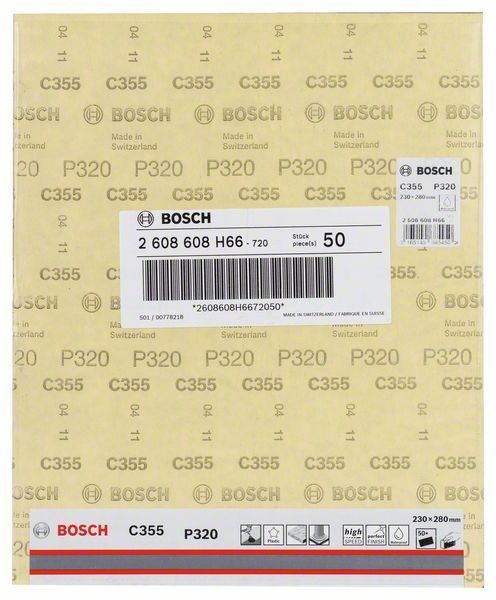 Schleifblatt C355 2608608H66