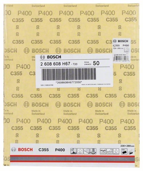 Schleifblatt C355 2608608H67