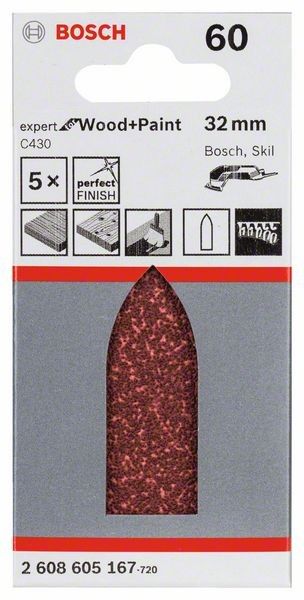 Schleifblatt C430 2608605167