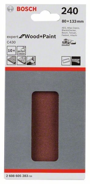 Schleifblatt C430 2608605283