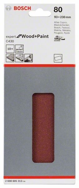 Schleifblatt C430 2608605312