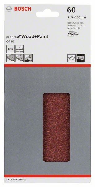 Schleifblatt C430 2608605316