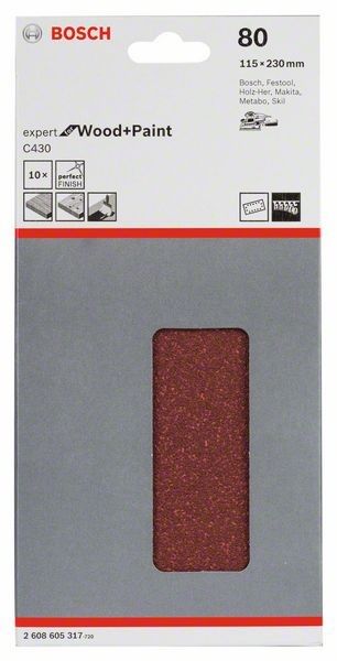 Schleifblatt C430 2608605317
