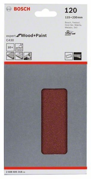 Schleifblatt C430 2608605318