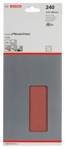 Schleifblatt C430 2608605327