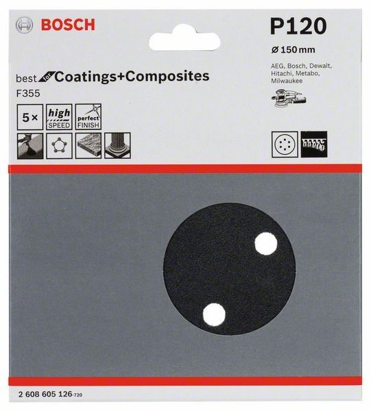 Schleifblatt F355 2608605126