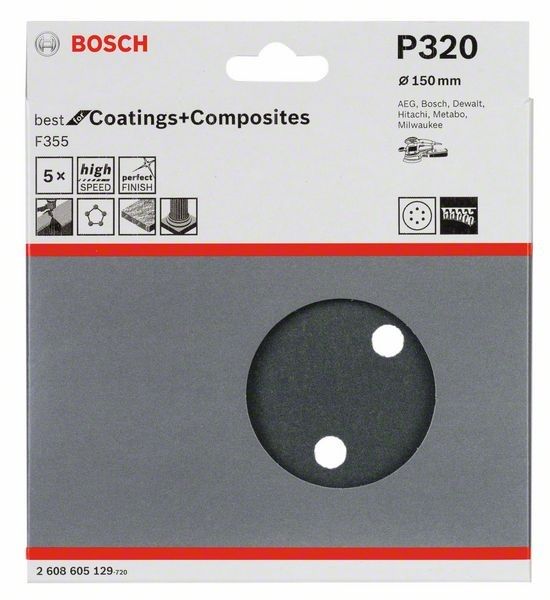 Schleifblatt F355 2608605129