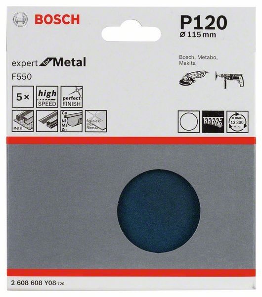 Schleifblatt F550 2608608Y08