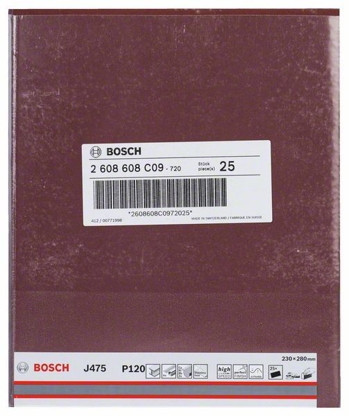 Schleifblatt J475 2608608C09