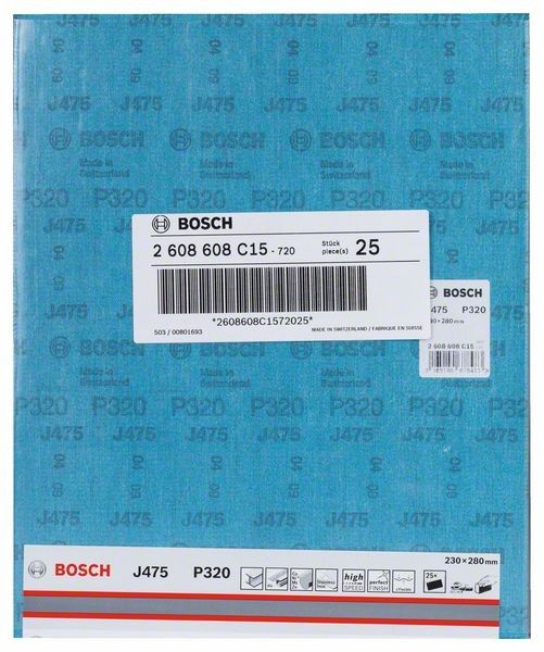 Schleifblatt J475 2608608C15