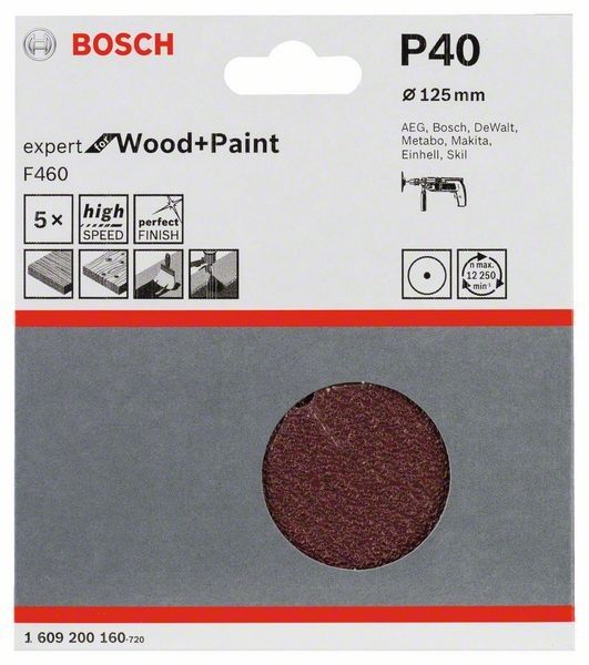 Schleifblattset F460 1609200160