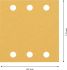 C470 Schleifpapier 2608900892