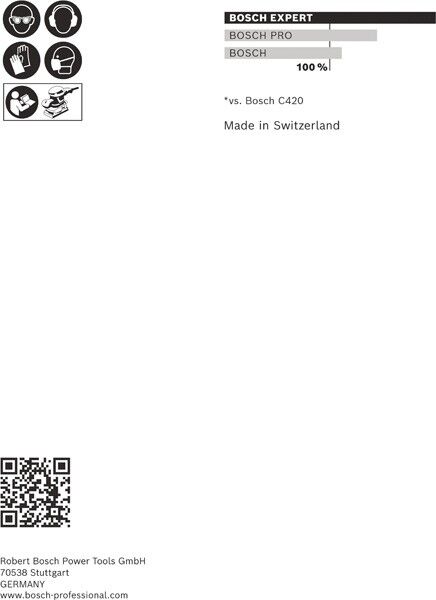 EXP C470 Schleifpapier-Set 2608901669