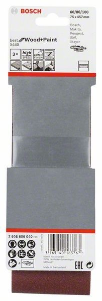 Schleifband-Set X440 2608606040