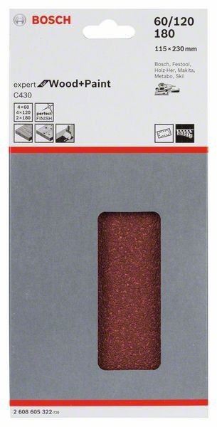 Schleifblatt C430 2608605322