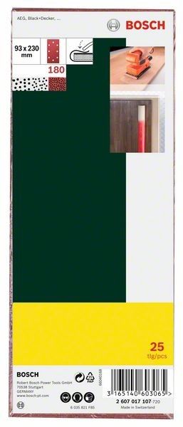 Schleifblatt-Set 2607017107