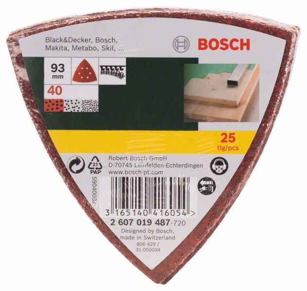 Schleifblatt-Set 2607019487