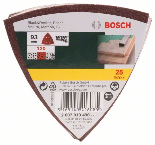 Schleifblatt-Set 2607019490