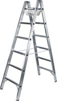 Alu-Sprossenstehleiter 6104