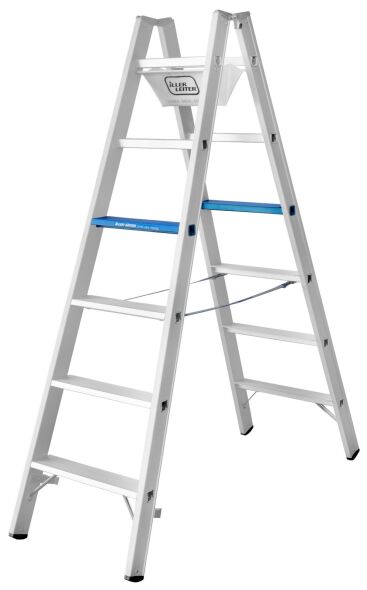 Stufenstehleiter Alu ERGO 7110-7E