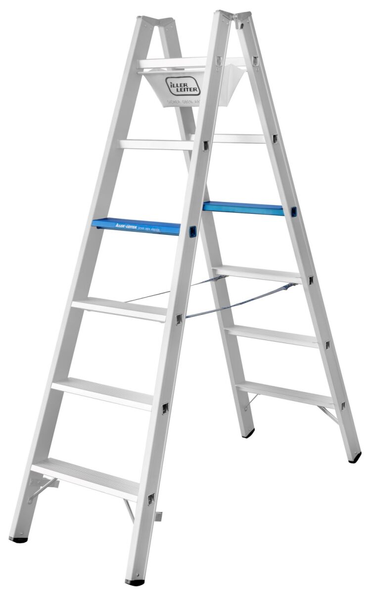 Stufenstehleiter Alu ERGO 7110-7E