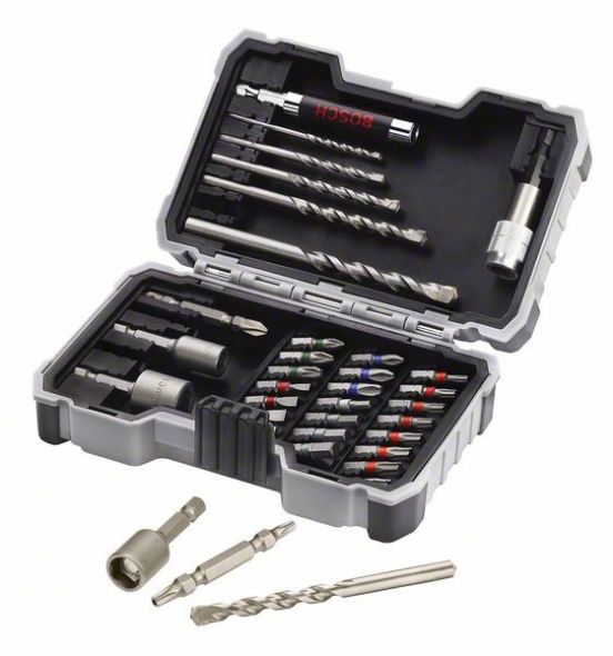 Bohrer + Bit Set 2607017326 Bohrer + Bit Set 2607017326