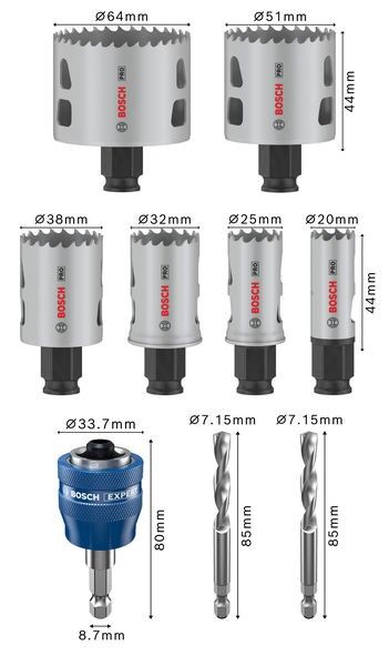 Pro Lochsägen Set 2608594435VE(9)