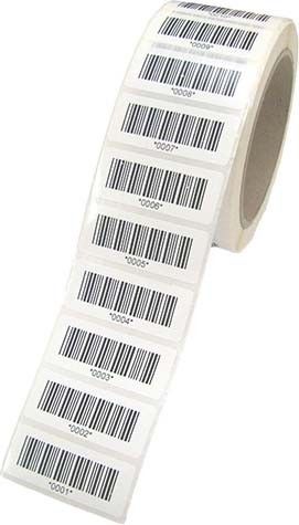 Barcode-Etiketten lfd. Nr. 5001-6000 Barcode-Etiketten lfd. Nr. 5001-6000