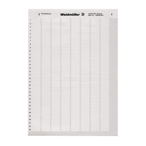 Gerätemarkierer LM MT300 20X8 WS