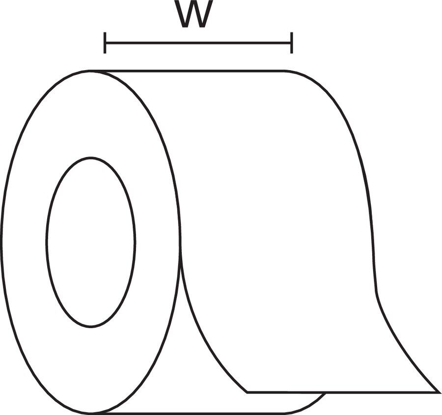 Kennzeichnungsetiketten TAGR1TD-1213-YE/50m