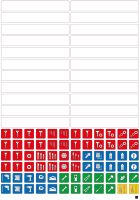 Beschriftungsaufkleber 4299/000/06 33