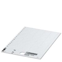 Kunststoffschild US-EMLP (27X8) RD