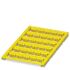 Einrastschildchen UCT-EM (12X3,3) YE