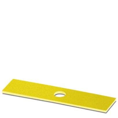 Einsteckschild PMST (10X38) YE