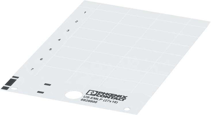 Kunststoffschild US-EMLP (22X22) Kunststoffschild US-EMLP (22X22)