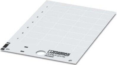 Kunststoffschild US-EMLP (85,6X54) BU