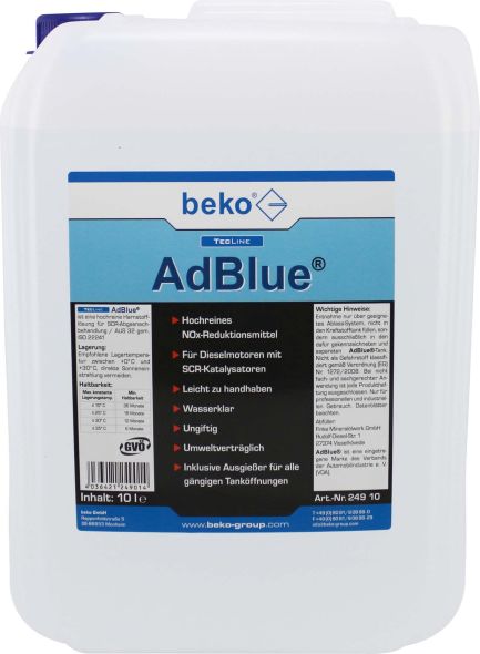 AdBlue 10l 249 10 AdBlue 10l 249 10
