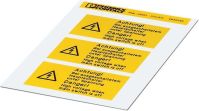 Warnschild PML-W301 (74X37)