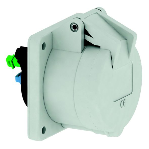 Anbausteckdose QC gerade 130277