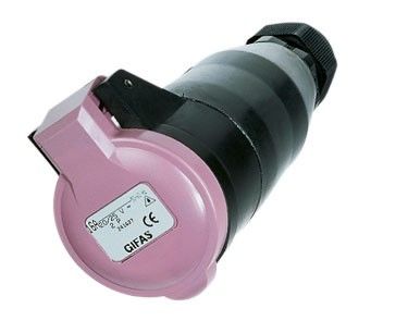 CEE-Kupplung vollgummi 241627